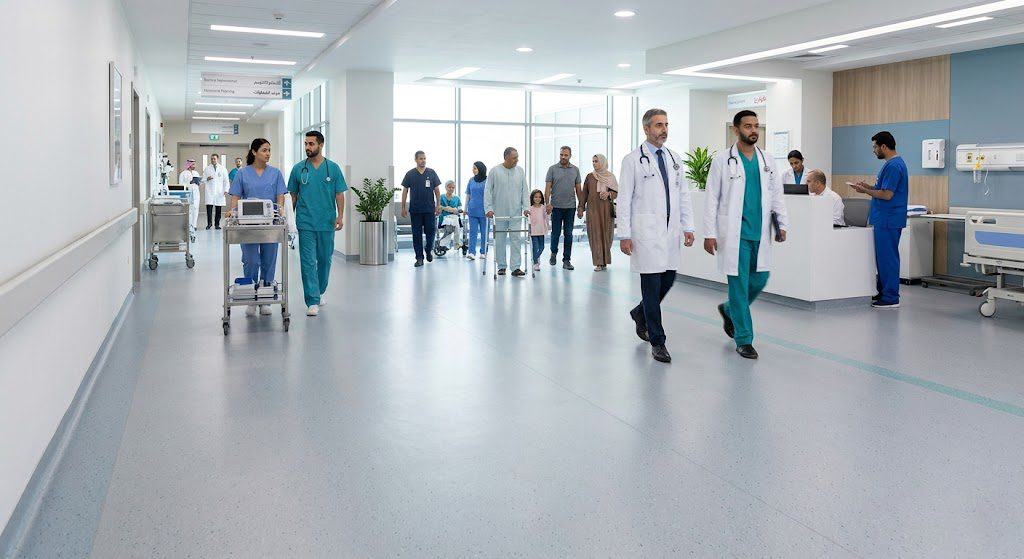 Professional Hospital Flooring by Style Decoration